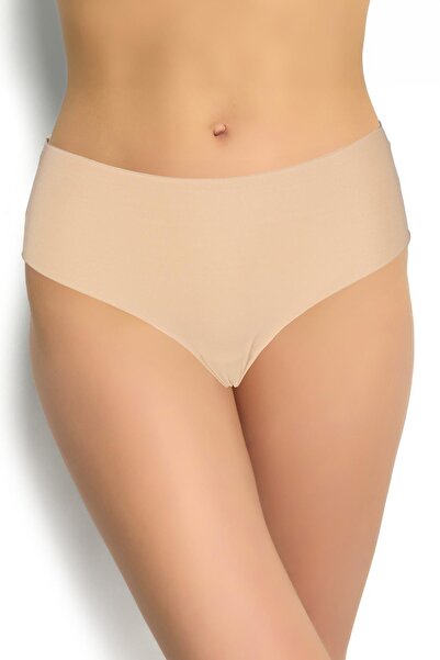 lucien vela Women's Stitch-Free Non-Marking Basic Slip Panties 2Pcs