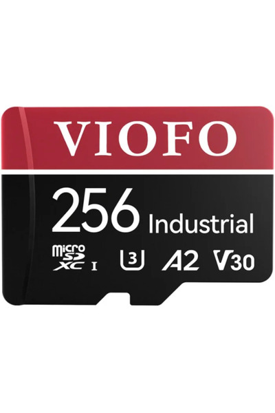 Viofo 256GB microSDXC UHS-I High Endurance Memory Card with SD Adapter