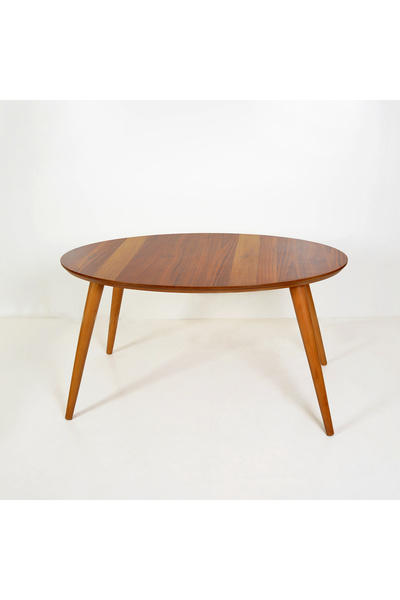 Meser Mobilya HARRAN CEVİZ KAPLAMALI MUTFAK MASASI 90X140 SABİT