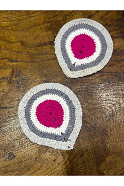 Gönülden Tasarım 2 BUC. APPLICAȚIE DE CUSUT CU din material subțire OCHI 14X1...