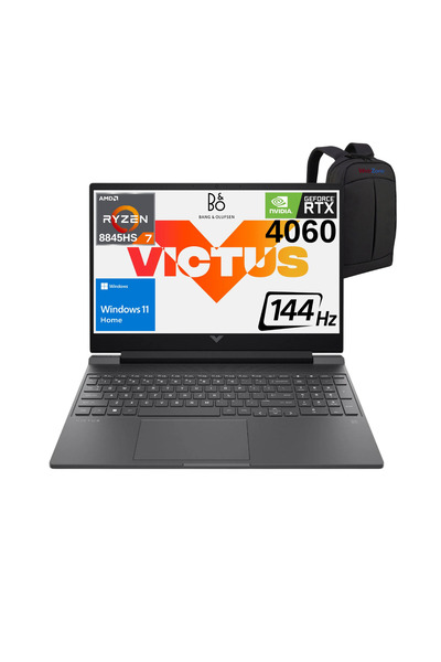 HP Victus AMD Ryzen 7-8845HS 32GB 1TB SSD RTX4060 15.6" FHD 144Hz W11H Laptop...