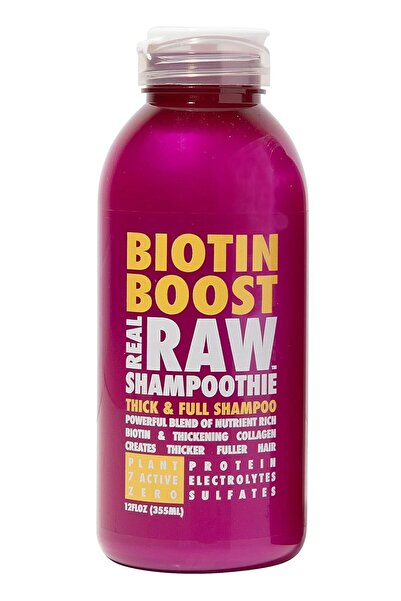 Real Raw شامبو البيوتين 12 أونصة