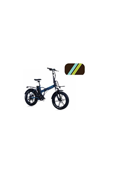 Corelli BROSTER TECHLA FAT BIKE ELEKTRİKLİ KATLANIR BİSİKLET 42CM HD 20 JANT 7 VİTES METALİK KAHVERE