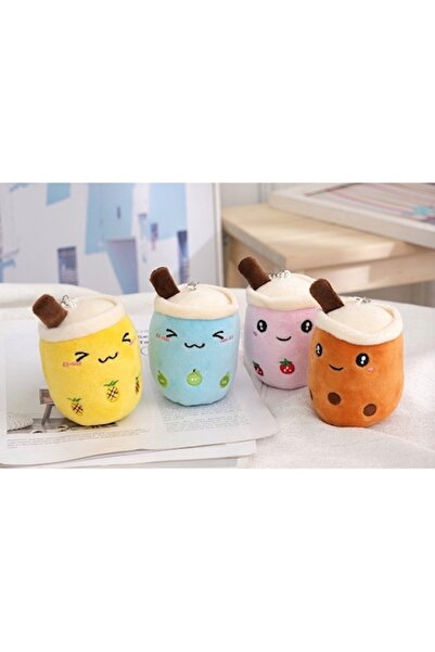 EFE UNIVERSE Set of 30 Colorful Bubble Tea Plush Keychains with Boba -