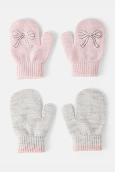 Carter's Girl's Patterned 2-Piece Gloves