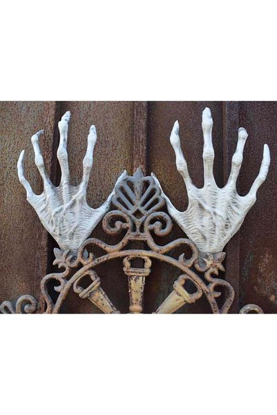 Generic 1 Pair of Plastic Horror Bone Hands Realistic Witch Bone Hands Suitab...