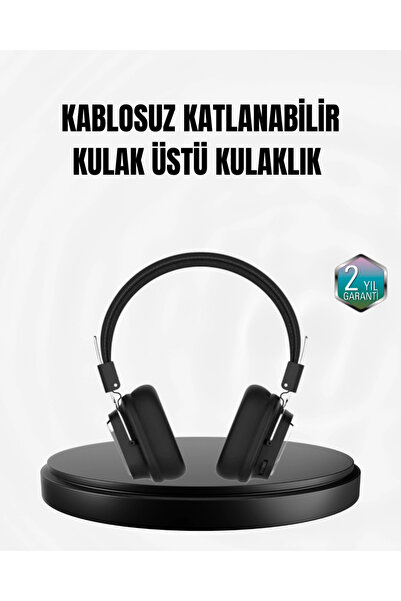 Genel Markalar Kablosuz Bluetooth Kulak Üstü Kulaklık Kristal Ses Kalitesi ve...
