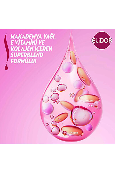 Elidor SUPERBLEND Güçlü ve Parlak Koruyucu Şampuan 500 ML