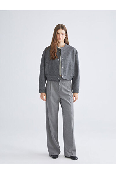 LC Waikiki College Collar Women's Cashmere Coat