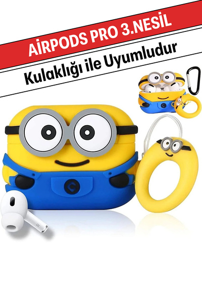 WANNACASE High Quality Figured Earphone Case with Shock-Absorbing Hook Compat...