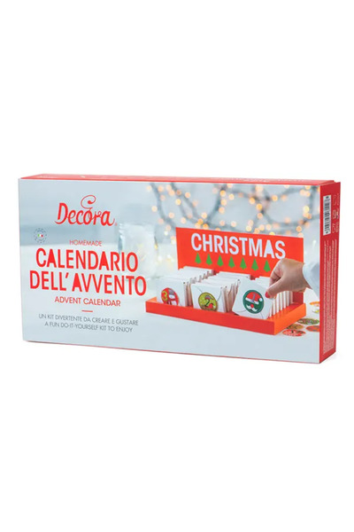 DECORA Kit cu doua matrite si advent calendar pentru realizarea diferitelor f...