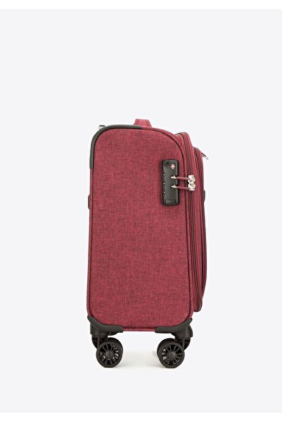 Wittchen Men's Briefcase with Colored Zipper Burgundy Burgundy Polyester