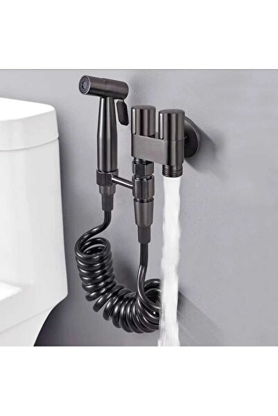 SWIFTRADE Kolay Montajlı Klozet & Banyo Temizleme Seti -(black)