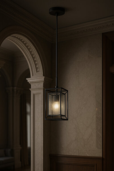 qwell Single-sided crystal pendant