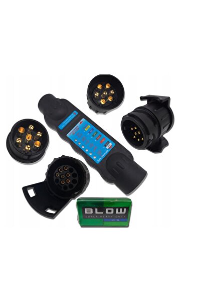 Kraft Trailer socket tester, 12 V,