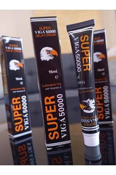 Viga Super 50000 Cream for Premature Ejaculation, 15 ml