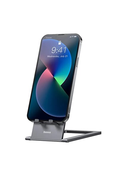 Bibilel Desk /Tablet Stand, Aluminum, Foldable, T479, Gray