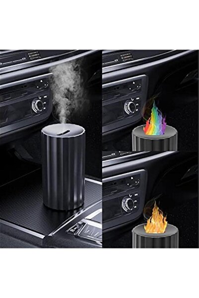 Generic MIXDE Portable Car Essential Oil Diffuser with 3 Modes, 7 Colorful Lights, USB Powered - 100ml Mini