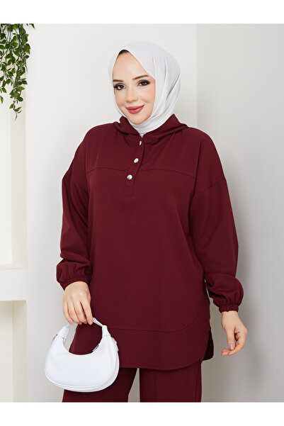 Wual giyim Women's Half-Patch Bottoms and Top Set