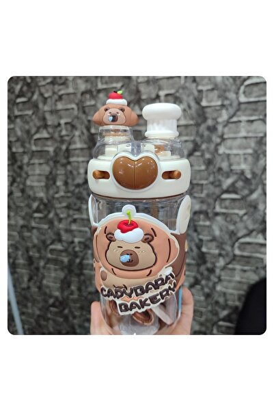 senacacollection Diller 580 ml Tritan Water Bottle with Neck Strap