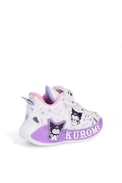 kuromi 725 Orthopedic Baby Girl White/Lilac Light Sneaker