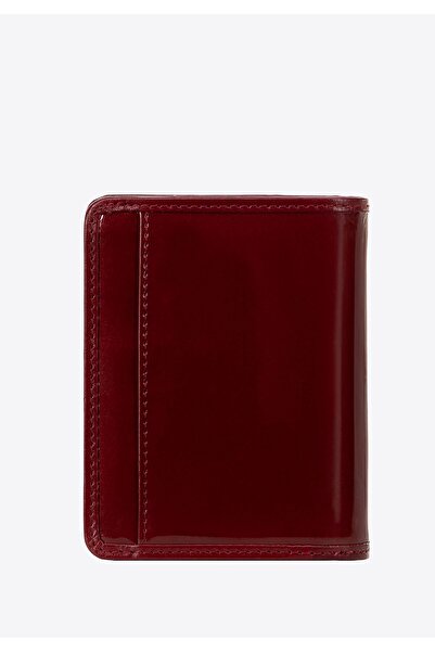 Wittchen Women's patent leather wallet vertical red red leather