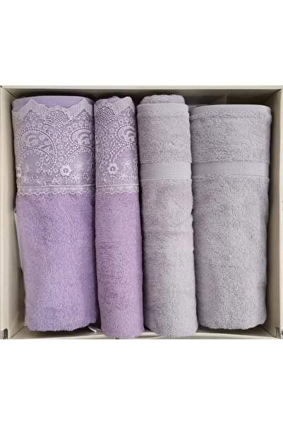 Özdilek FIDELYA A.GRI-LILA NAJBOLJI SET ZA KUPATILU