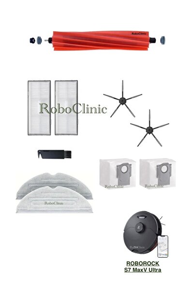 Roboclinic Sac de praf de schimb compatibil cu aspiratorul robot Roborock S7 ...