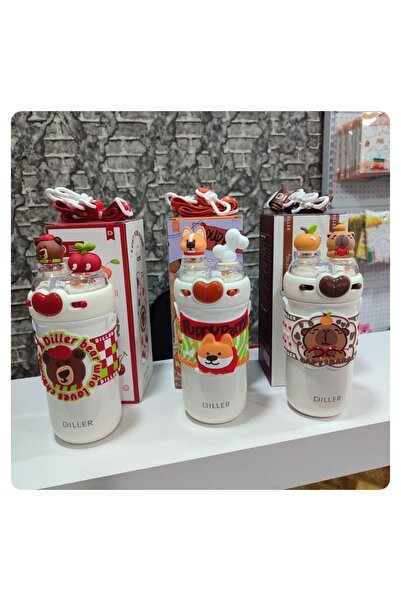 senacacollection قارورة ترمس من الفولاذ المقاوم للصدأ ماركة ديلر سعة 520 مل