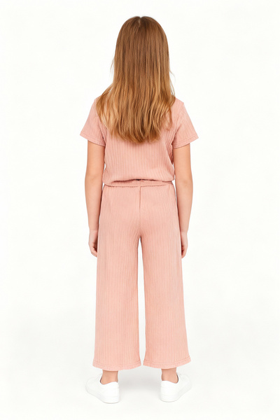 HÇM Hesaplı Çocuk Mağazaları Girls' Pajama Bottoms with Elastic Waist, Comfortable Fit