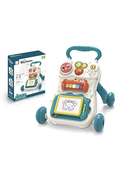 Krista Antemergator interactiv cu activități, pian și tablă de scris, P05, verde