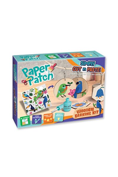 Strigo SET CREATIV "PAPER PATCH" CERCEI DIN LEMN