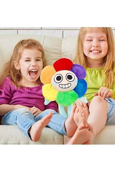 Generic Dandy's World Sunflower Plush Animal Figure Pillow, About 11.8-13 inch