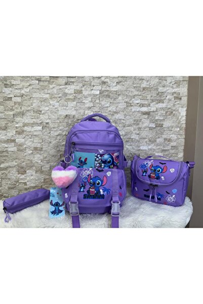 QİELL Üretimden En Yenilerden Kaliteli Kumaş stitch Karakterli Anahtarlık Hed...