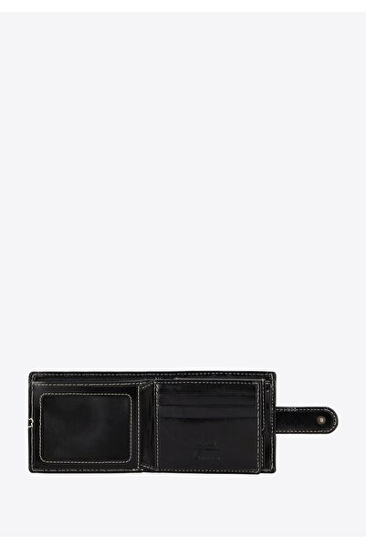Wittchen Men's Genuine Leather Wallet Black Black Genuine Leather
