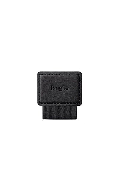 Bibilel Self-Adhesive Pen Holder Set of 5, Faux Leather, T787, Black