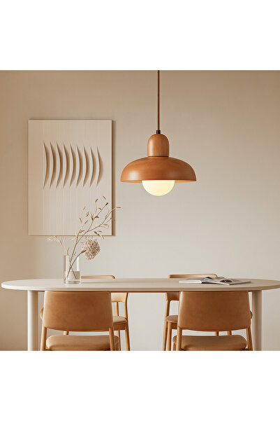 Baz Aydınlatma Ahşap Sarkıt Aydınlatma