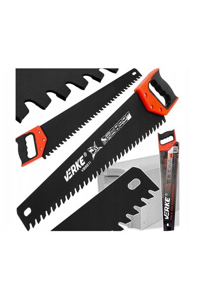 VERKE Hand saw for cutting BCA, 600 mm 32/16T,