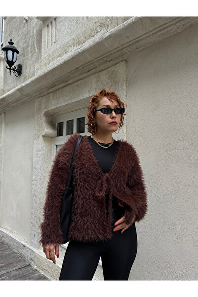 Bak'ap Premium Trend Bearded Tie-Up Cardigan