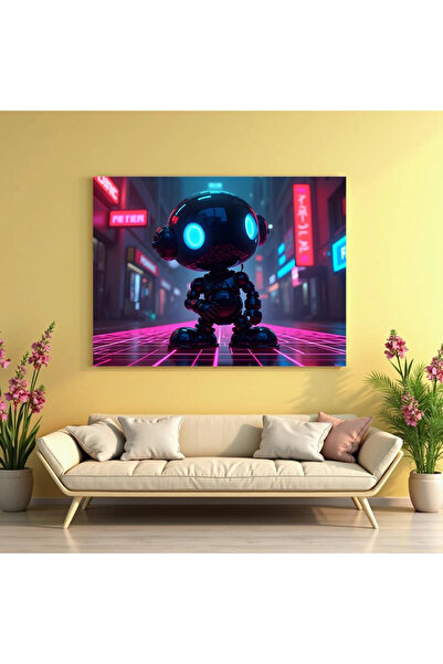 Printees Painting - Cyber ​​Minibot - Canvas on chassis