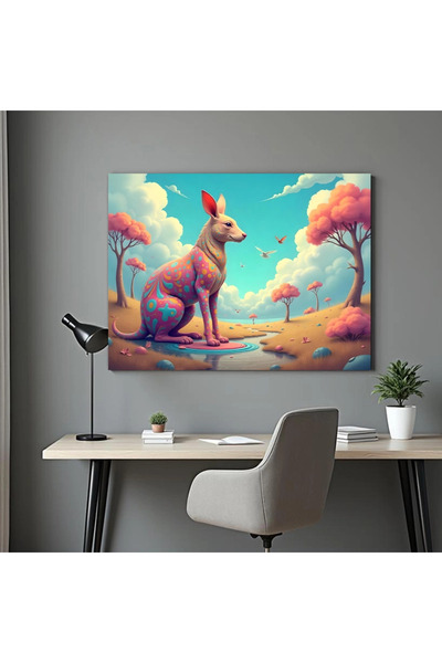 Printees Tablou - Animal fantezie - Canvas pe șasiu - 40x30 cm