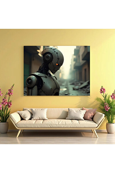 Printees Tablou - După oameni - Canvas pe șasiu