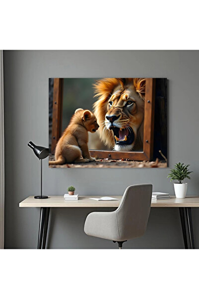 Printees Tablou - Cine sunt și cum mă văd - Canvas pe șasiu - 40x30 cm