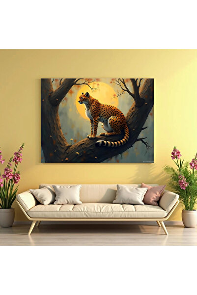 Printees Tablou - Ghepard în copac