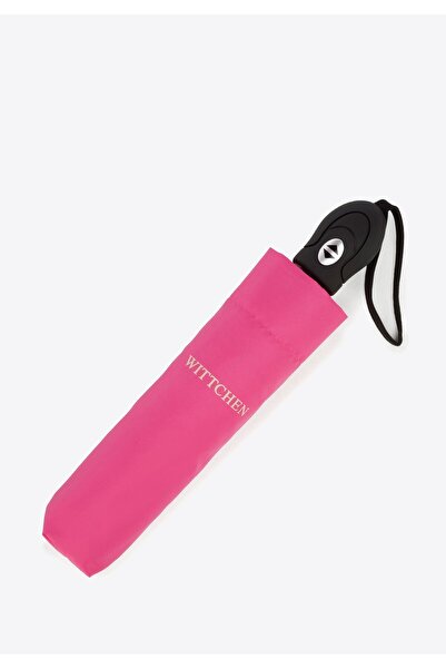 Wittchen Umbrelă automată mică pentru femei, fuchsia, poliester