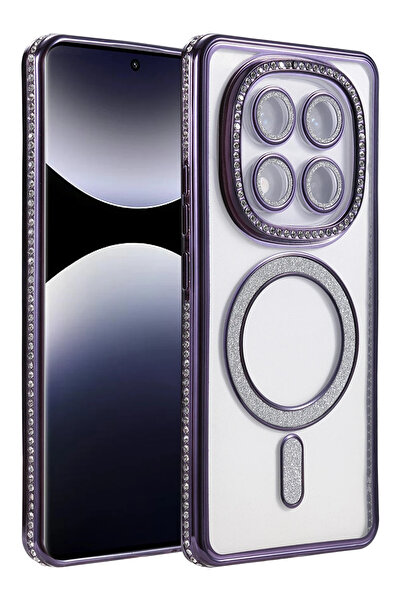 NewFace حافظة NRZSNT لهاتف شاومي ريدمي نوت 14 برو 4G مع شريحة اتصال مزيفة ومغ...