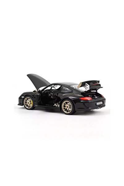 Norev Macheta auto Porsche 911 GT3 RS Black and White Gold Metallic 2009 1:18