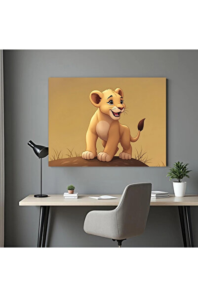 Printees Tablou - Simba - Canvas pe șasiu