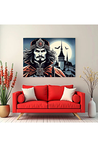 Printees Tablou - Principele Vlad Țepeș - Canvas pe șasiu - 40x30 cm