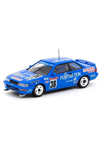 Tarmac Macheta auto Toyota Corolla Levin AE92 #36 JTC 1991, blue, 1:64